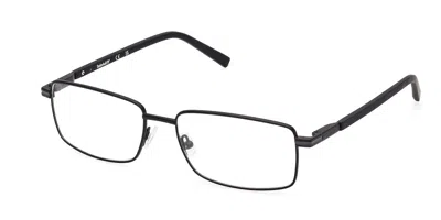 Timberland Tb50048 002 Occhiali Da Vista Neri Per Uomo (solo Montatura) In Black