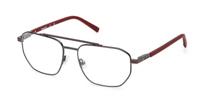 Timberland Tb50049 006 Occhiali Da Vista Argentati Per Uomo (solo Montatura)