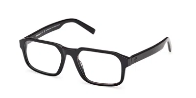 Timberland Tb50051 001 Men's Glasses Black Size 54 - Free Lenses - Blue Light Block Available In Shiny Black