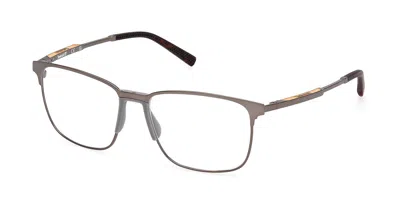 Timberland Tb50054 011 Men's Glasses Silver Size 53 - Free Lenses - Blue Light Block Available In Matte Light Nickeltin Silver