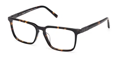 Timberland Tb50072-h 052 Occhiali Da Vista Tartarugatishell Per Uomo (solo Montatura) In Brown