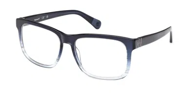 Timberland Tb50073 090 Men's Glasses Blue Size 60 - Free Lenses - Blue Light Block Available