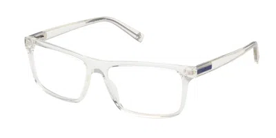 Timberland Tb50076 026 Occhiali Da Vista Chiari Per Uomo (solo Montatura) In Transparent