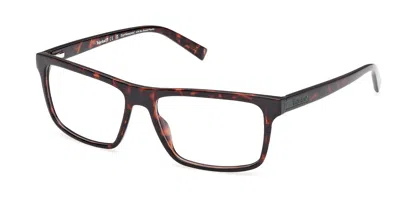 Timberland Tb50076 052 Occhiali Da Vista Tartarugatishell Per Uomo (solo Montatura) In Brown