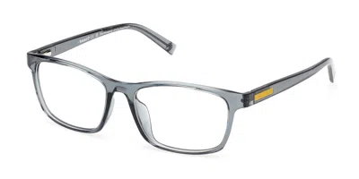 Timberland Tb50077-h 092 Occhiali Da Vista Blu Per Uomo (solo Montatura) In Gray