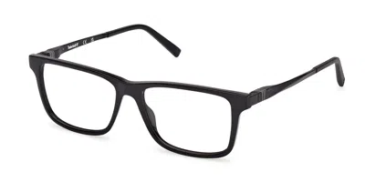 Timberland Tb50080 001 Occhiali Da Vista Neri Per Uomo (solo Montatura) In Black