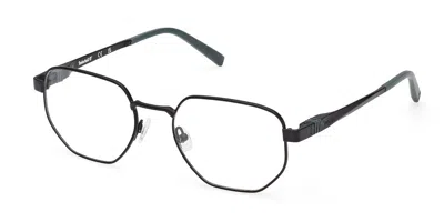 Timberland Tb50082 002 Occhiali Da Vista Neri Per Uomo (solo Montatura) In Black