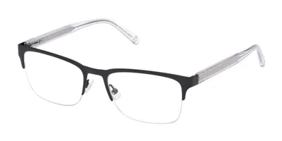 Timberland Tb50083 002 Occhiali Da Vista Neri Per Uomo (solo Montatura) In Black