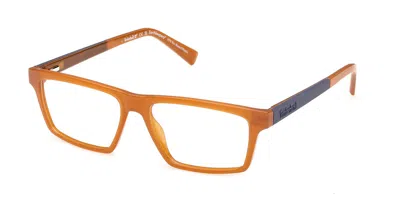 Timberland Tb50091 047 Occhiali Da Vista Marroni Per Uomo (solo Montatura)