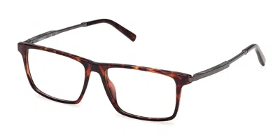 Timberland Tb50093 052 Men's Glasses Tortoiseshell Size 53 - Free Lenses - Blue Light Block Available In Brown