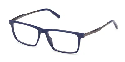 Timberland Tb50093 090 Men's Glasses Blue Size 53 - Free Lenses - Blue Light Block Available