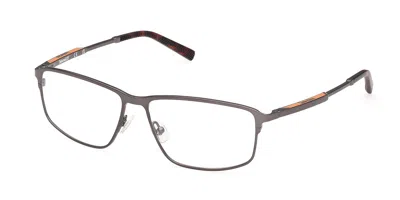 Timberland Tb50094 009 Men's Glasses Gunmetal Size 56 - Free Lenses - Blue Light Block Available In Gray