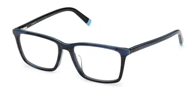 Timberland Tb50095-h 064 Men's Glasses Blue Size 53 - Free Lenses - Blue Light Block Available