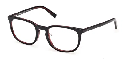 Timberland Tb50096-h 065 Men's Glasses Red Size 53 - Free Lenses - Blue Light Block Available In Multi