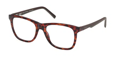 Timberland Tb50108 052 Men's Glasses Tortoiseshell Size 55 - Free Lenses - Blue Light Block Available In Dark Tortoise