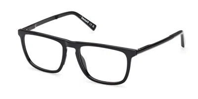 Timberland Tb50110 001 Men's Glasses Black Size 54 - Free Lenses - Blue Light Block Available In Shiny Black