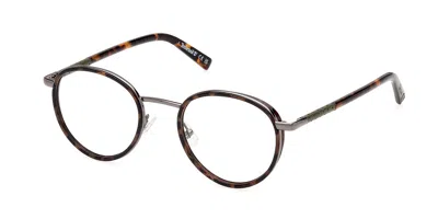 Timberland Tb50114 052 Men's Glasses Tortoiseshell Size 50 - Free Lenses - Blue Light Block Available In Dark Tortoise,gunmetal