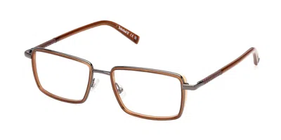 Timberland Tb50115 047 Men's Glasses Brown Size 55 - Free Lenses - Blue Light Block Available