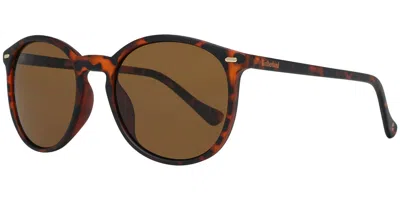 Timberland Tb7185 52e Men's Sunglasses Tortoiseshell Size 54 In Brown