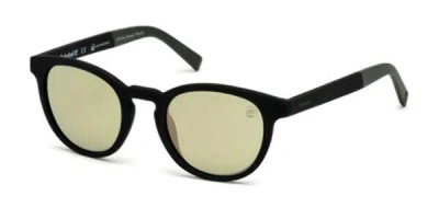 Timberland Tb9128 Polarized 02r Men's Sunglasses Black Size 50