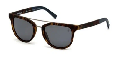 Timberland Tb9130 Polarized 52d Men's Sunglasses Tortoiseshell Size 52 In Brown