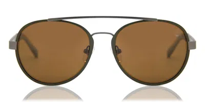 Timberland Tb9132 Polarized 97h Men's Sunglasses Grey Size 54 In Gray