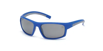 Timberland Tb9134 Polarized 92d Occhiali Da Sole Blu Per Uomo In Blue