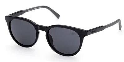 Timberland Tb9256 Polarized 01d Men's Sunglasses Black Size 52