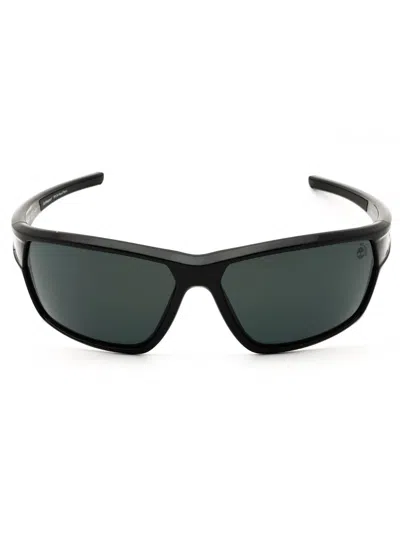 Timberland Tb9263 Sunglasses In Matte Blue / Smoke Polarized