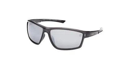 Timberland Tb9287 Polarized 20d Men's Sunglasses Grey Size 65 In Dark Grey