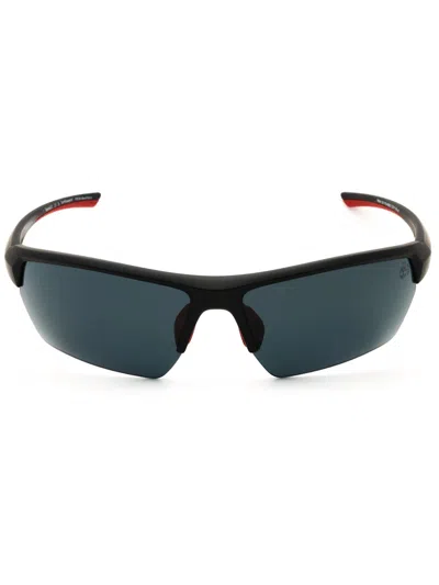 Timberland Tb9294 Sunglasses In Crystal / Green Polarized