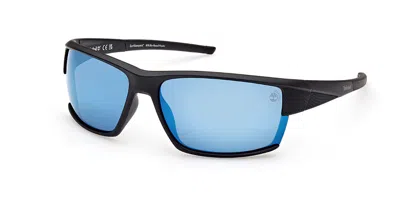 Timberland Tb9308 Polarized 02d Men's Sunglasses Black Size 68 In Multi