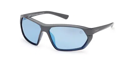 Timberland Tb9310 Polarized 20d Men's Sunglasses Blue Size 64