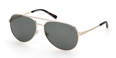 Timberland Tb9317 Polarized 32r Men's Sunglasses Gold Size 61