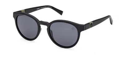 Timberland Tb9323 Polarized 02d Men's Sunglasses Black Size 51
