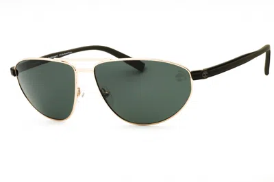 Timberland Tb9324 Polarized Metal Sunglasses In Gold