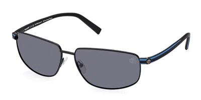 Timberland Tb9325 Polarized 02d Men's Sunglasses Black Size 65