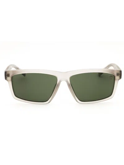Timberland Tb9329 Sunglasses In Matte Blue / Smoke
