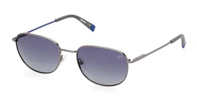 Timberland Tb9339 Polarized 08d Men's Sunglasses Gunmetal Size 54 In Multi