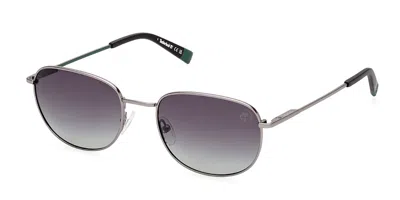 Timberland Tb9339 Polarized 09d Men's Sunglasses Gunmetal Size 54 In Multi