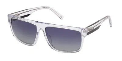 Timberland Tb9342 Polarized 26d Men's Sunglasses Clear Size 60 In Gray