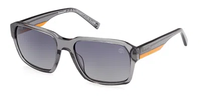 Timberland Tb9343 Polarized 20d Men's Sunglasses Grey Size 57
