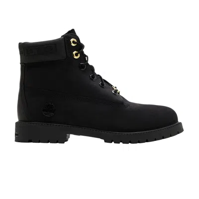Pre-owned Timberland The Notorious B.i.g. X 6 Inch Premium Boot Youth 'christopher Wallace Collection - Black'