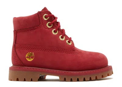 Timberland Babies'   6 Inch Premium Boot Toddler 'dark Red'