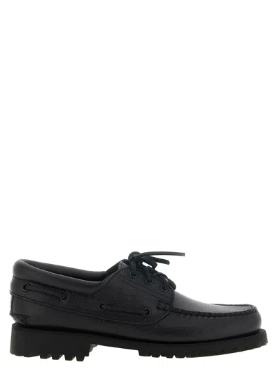 Timberland '® Authentic 3-eye' Boat Shoe In Black