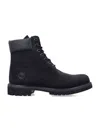 Timberland 6 Inch Premium Waterproof Lace-up Boots In Black