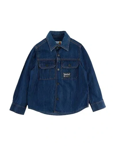 Timberland Babies'  Toddler Boy Denim Shirt Blue Size 6 Cotton