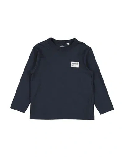 Timberland Babies'  Toddler Boy T-shirt Midnight Blue Size 6 Cotton, Elastane