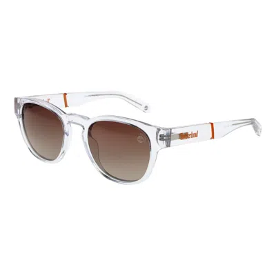Timberland Transparent Men Sunglasses In Neutral