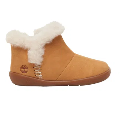 Pre-owned Timberland Tree Sprout Bootie 'wheat' | Tan | Infant Size 4